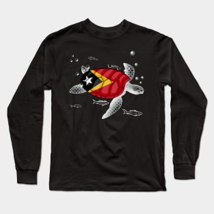 East Timor Turtle Long Sleeve T-Shirt